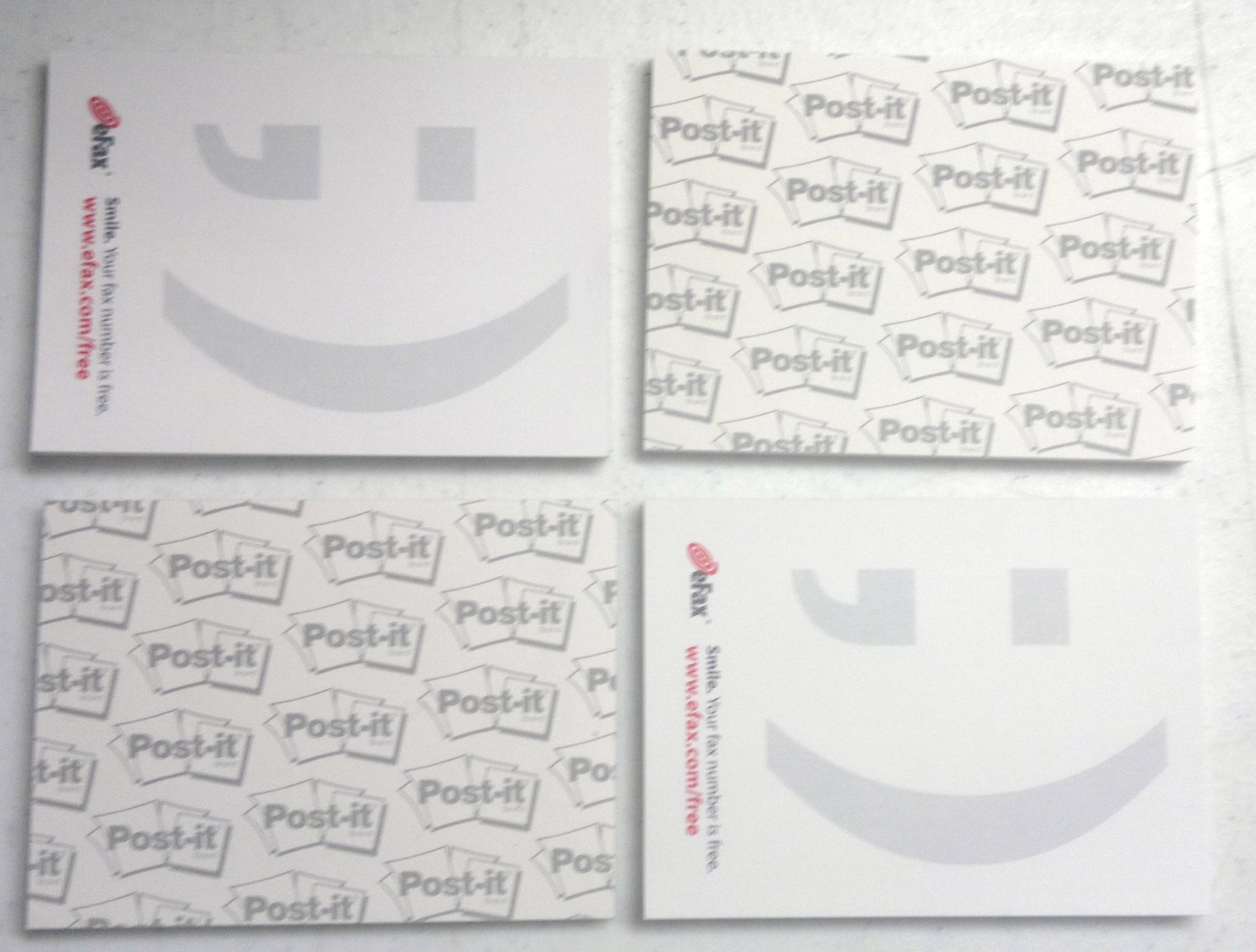 Post-it Note 4 x 3 Smiley Face