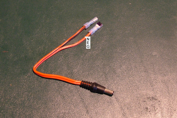 Battery Connector - Plug with Leads
